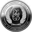 Karibik Inseln 2 Dollars Silver Coin 1 Oz Anguilla 2 Dollar EC8 Sailing Regatta 2023 Color Stamp gloss color
