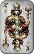 Polen  2 oz King of Spades Poker King of Spades 2024 Asturmint Cast Bar Silver Bar Uncirculated