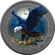 1 USD USA Halloween 2024 Ghost Night Silver Coin 1 oz Silver 999 American Eagle Color Brillant uncirculated