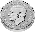 Großbritannien 5 Pfund Silver coin 2 oz Tudor Beasts - The Greyhound of Richmond 2025 Royal Mint Silver BU