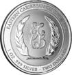 Karibik Inseln 2 Dollar Silver coin 1oz Eastern Caribbean EC8 Grenada Shark Diver color 2024 Silver Brilliant Uncirculated, Proof-Like