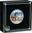 Australien 1 Dollar Silver coin 1 oz Australia Brumby Color 2025 Silver Coin 999 Perth Mint Uncirculated
