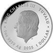 Australien 1 Dollar Silver coin 1 oz Mother of Pearl Clouds color 2025 Silver coin 999 PP Polished plate