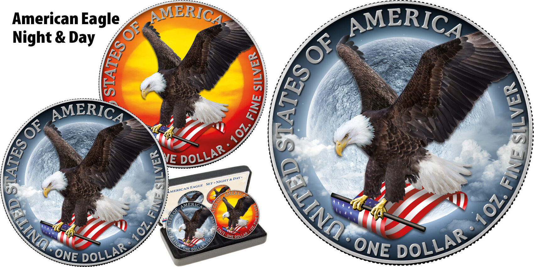 AMERICAN SILVER EAGLE COLOR 2023 1 oz Colorized Pure Silver Coin