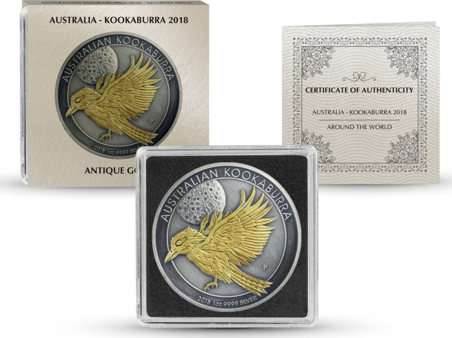 コレクション  AUSTRALIAN MINT 1996 45.15 oz Proof Silver Australian Kookaburra 4-Coin Set