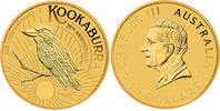 Australien 15 AUD Gold coin 1/10 oz Kookaburra 2025 35 Years Anniversary Perth Mint Gold Coin -