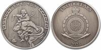 Niue Silver coin 1 oz Heroes of Greek Mythology - #3. Theseus - 2024 Antique Finish -