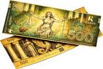 USA Gold Certificate 500 mg (0.5 grams) Kinesis Themis Gold Bar 999 Gold -