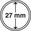 Leuchtturm Coin capsule Capsule Coin capsules for 27 mm coins -