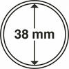 Leuchtturm Coin capsule Capsule Coin capsules for 38 mm coins -