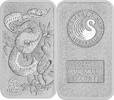 Australien Silver bar 1 oz Lunar Snake BU Perth Mint 999 Silver -