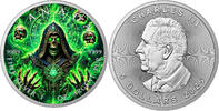 Kanada Silver coin 1 oz Necromancer color 2025 Canada Silver Coin 999 -