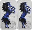Australien 1 Dollar 1 oz Rectangular Silver Bar – Lunar Year of the Horse (Colored) – 2026 -