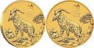 Australien 5 AUD 1/20 oz Gold Coin Lunar III Year of the Goat 2027 Perth Mint .999 Gold -