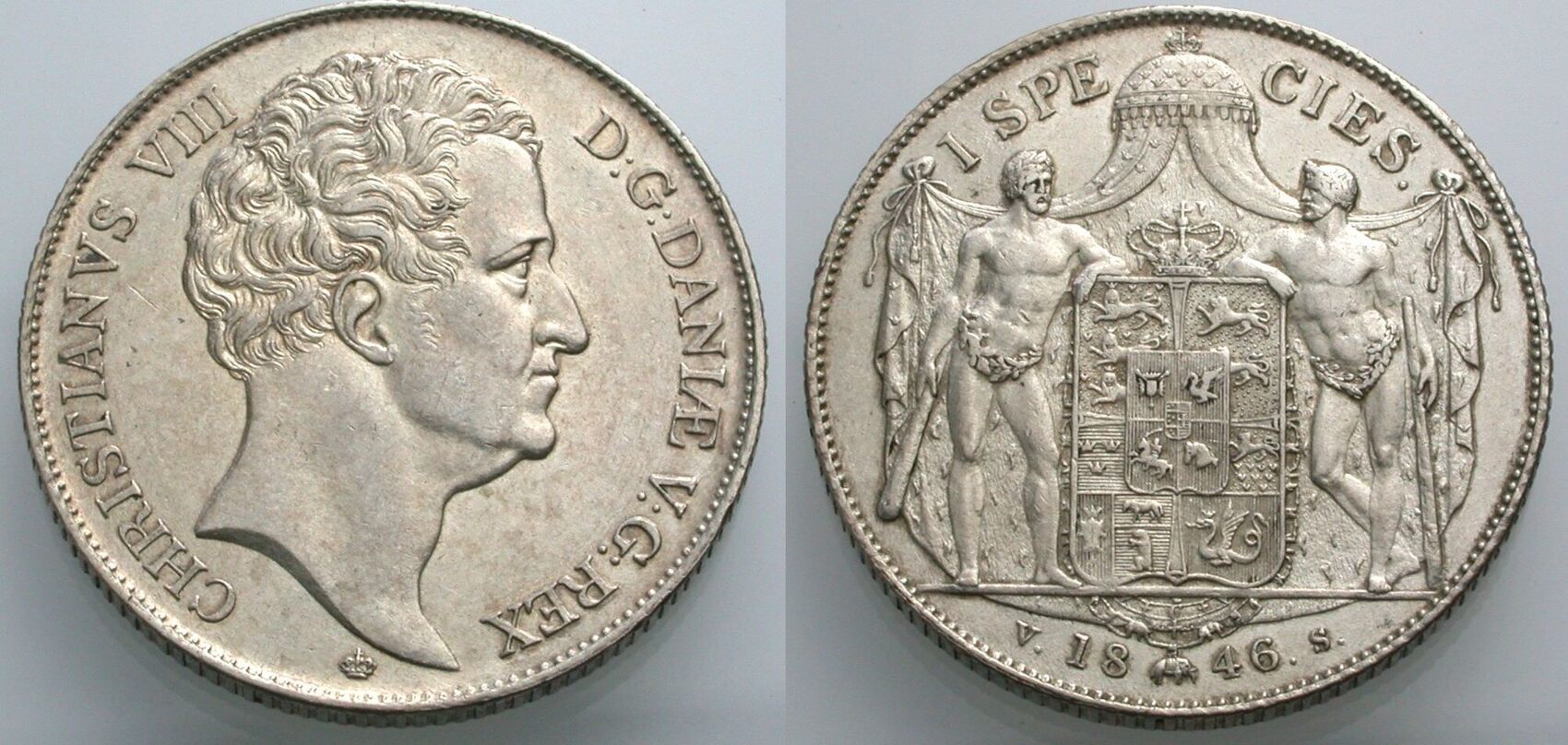 D NEMARK Speciedaler 1846 Christian VIII AEF MA Shops d-nemark-speciedaler-1846-christian-viii-aef-ma-shops