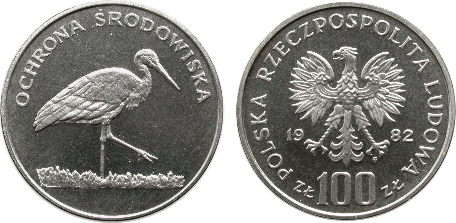 POLEN 100 Zloty 1982 Bedrohte Tierwelt Proof MA Shops polen-100-zloty-1982-bedrohte-tierwelt-proof-ma-shops