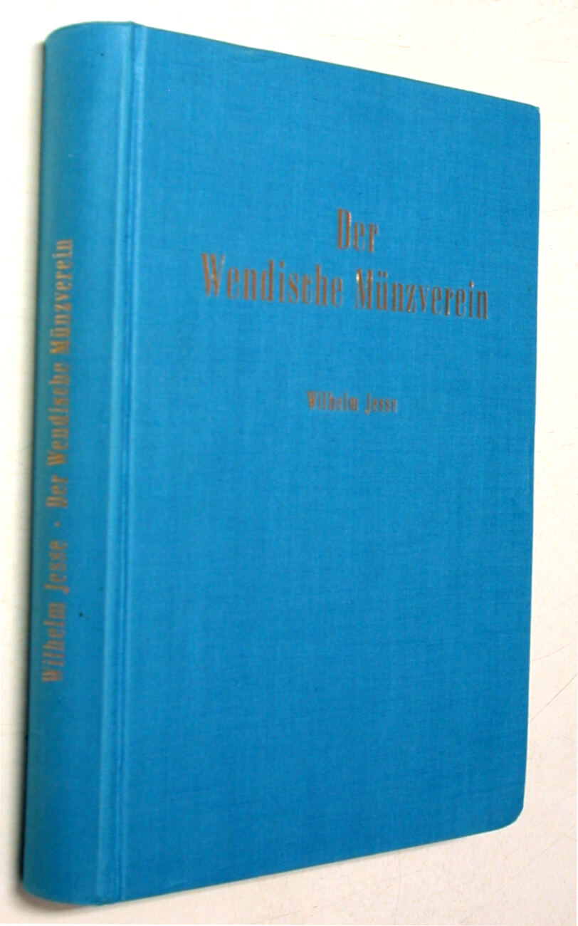 JESSE, W. Nachdruck 1967 Der wendische Münzverein EF | MA-Shops