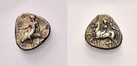  AR Nomos 340-325 v. Chr. GRIECHISCHE MÜNZEN KALABRIEN: TARENT Sehr schö... 200,00 EUR  +  8,00 EUR shipping