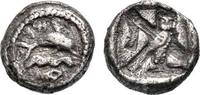 1/16 Schekel 437-425 - Chr.  GRIECHISCHE MÜNZEN PHOINKIEN: TÜRLER.  Plate ... 300,00 EUR + 8,00 EUR kargo