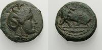 AE Bronz 4. Jh.  v. Chr.  GRIECHISCHE MÜNZEN LUKANIEN: THOURIOI Sehr sch ... 60,00 EUR + 8,00 EUR kargo