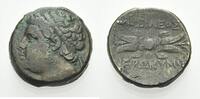  AE Bronze 215-214 v. Chr. GRIECHISCHE MÜNZEN: SIZILIEN SYRAKUS: HIERONY... 80,00 EUR  +  8,00 EUR shipping