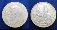 European Coins 1935 Crown Great Britain:  KM# 842