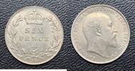 European Coins Sixpence Great Britain: 1906  KM# 799