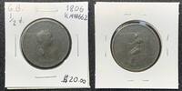 European Coins 1/2 Penny Great Britain: 1806  KM# 662