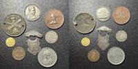 Exonumia  United States, Canada, Great Britain Lot of 8 Tokens and Medals  1,454.61 元  ＋  234.92 元 运费