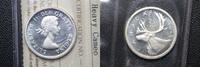 Canada Coins 25 Cents Canada 1956 Silver  ICCS PL65 Heavy Cameo  339.42 元  ＋  167.80 元 运费