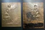 Exonumia Bronze Canada 1923 119x148mm  Plaque Mission Canadienne en Fran... 2,909.29 元  ＋  234.92 元 运费