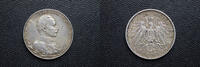 European Coins 2 Marks 1913 A Germany Silver  KM#533  193.97 元  ＋  167.80 元 运费