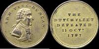 Exonumia Bronze Great Britain Dated 1797 23.5mm Gilt  Medal Duncan Dutch... 606.09 元  ＋  167.80 元 运费