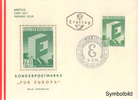 Österreich Österreich 1959 FDC, S 2,40 - Europa 1959 -