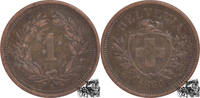Schweiz 1 Rappen 1 Rappen 1880 B -