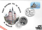 5 € Münze + 0,55 € Briefmarke Euro Numisbrief Österreich - Papst Benedikt XVI in Mariazell -
