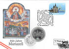5 € Münze + 0,55 € Briefmarke Euro Numisbrief Österreich - 850 Jahre Mariazell -
