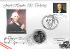 5 € Münze + 0,65 € Briefmarke Euro Numisbrief Österreich - 200. Todestag von Joseph Haydn -