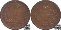 Schweiz 1 Rappen 1 Rappen 1891 B -