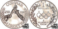 Vereinigte Staaten 1 Dollar 1 Dollar 1988 S - Olympische Fackel -