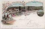 Österreich  Breitenfurt NÖ, Farblitho Stelzers Gasthof 1897