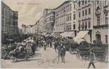 Österreich Wels, Wochenmarkt, Straßenansicht 1906 -