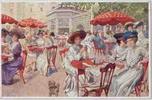 Österreich Salzburg, Kiosk Cafe Tomaselli ca.1910 -