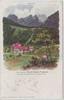 Österreich Ansichtskarte Hotel Stubai bei Fulpmes in Tirol, Farblitho 1904 -