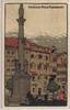 Österreich Ansichtskarte Innsbruck, Maria-Theresienstraße, Künstlerkarte 1916 -