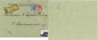 Österreich Österreich Brf. 1901, 6/25 Heller Freimarken Kaiserkopf Einschreibe-Brief -