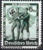 Deutschland  DR 1938 o, 6 Pfg., 10. April 1938