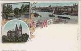 Deutschland Ansichtskarte Magdeburg, Farblitho, ungelaufen -
