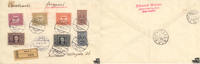 Österreich Republik Österreich R-Brief 1923 Flugpost -
