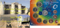 1 Cent - 2 Euro Euro KMS 2008 - Spanien / Aragon -